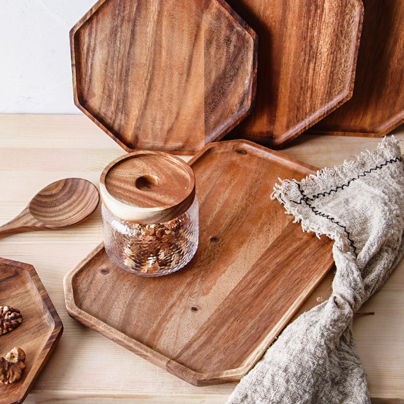 Plateau Organique en Bois