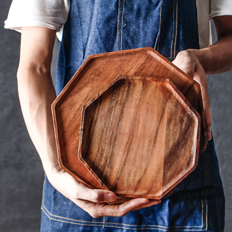 Plateau Organique en Bois