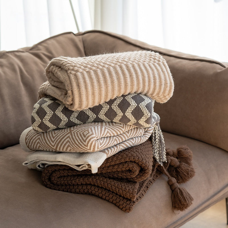 Plaid Maille Douce