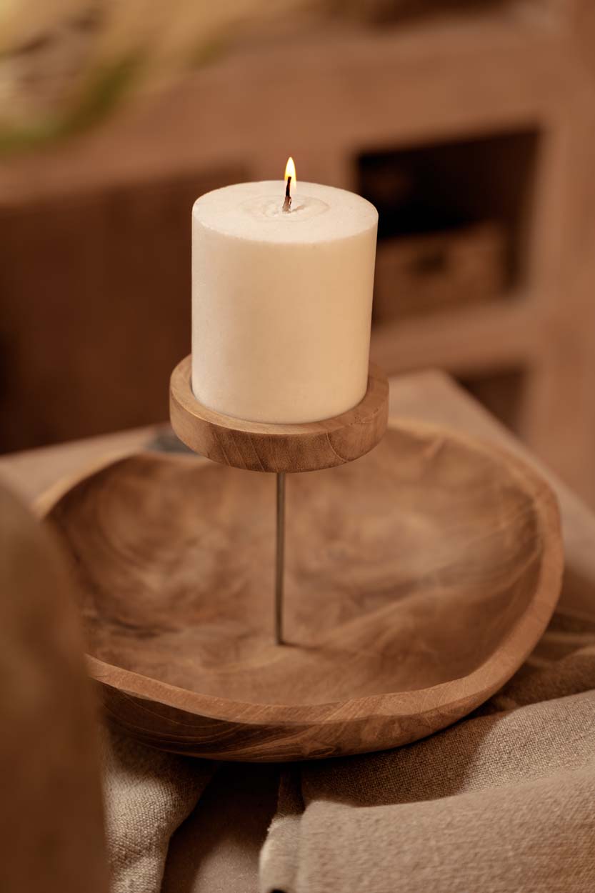 Plateau Bougie Essence Naturelle